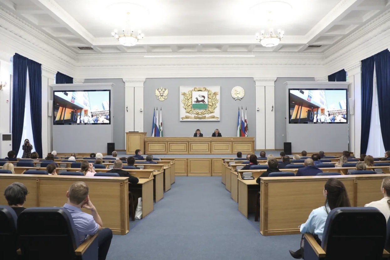 На награждении